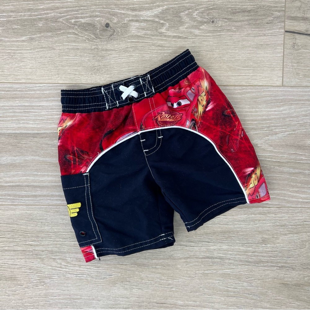 Disney Pixar Cars Lightning McQueen Swim Trunks